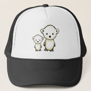 Two Little Polar Bears Trucker Hat