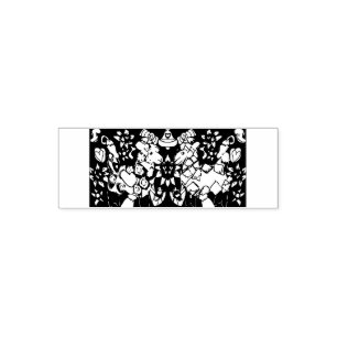 Two Llamas artwork Self-inking Stamp