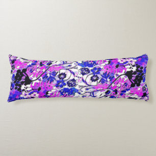 Two Looks Retro Floral Body Cushion