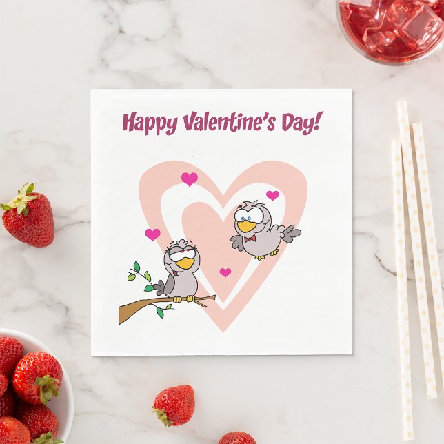 Two Love Birds Napkin (Creator Uploaded)