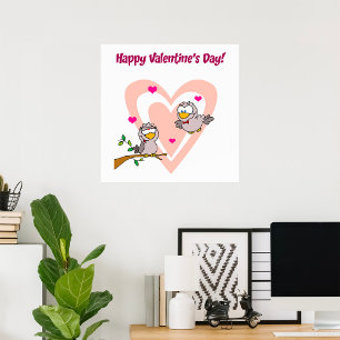 Two Love Birds Poster