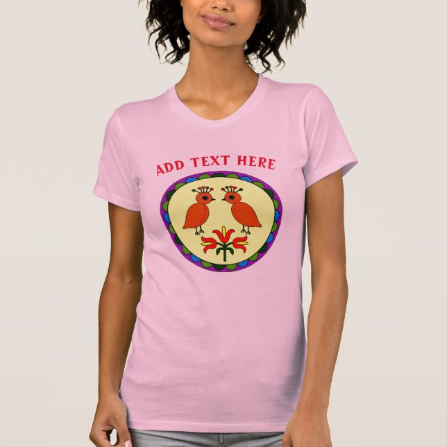 Two Love Birds T-Shirt (Front)
