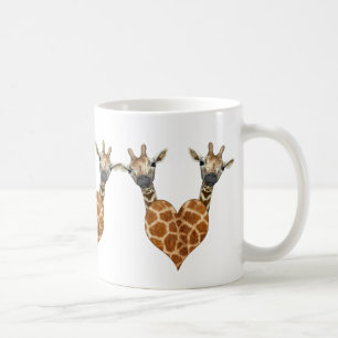 Two Lovely Giraffes Coffee Mug