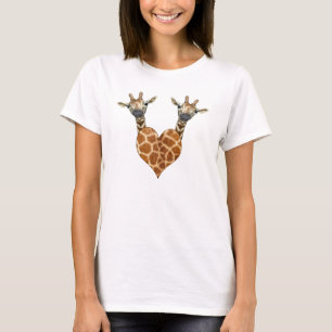Two Lovely Giraffes T-Shirt
