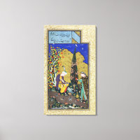 Two Lovers in a Flowering Orchard