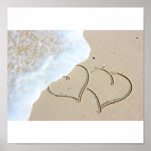 Two loving hearts poster