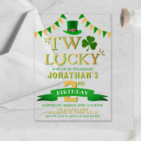 Two Lucky 2nd Birthday