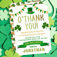 Two Lucky St. Patrick's Day 2nd Birthday