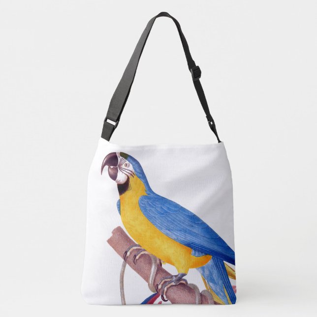 Two Macaw Parrot Birds Wildlife Animals Tote Bag (Back)
