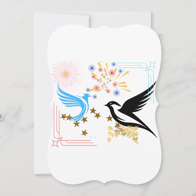 Two Majestic Birds (Front)