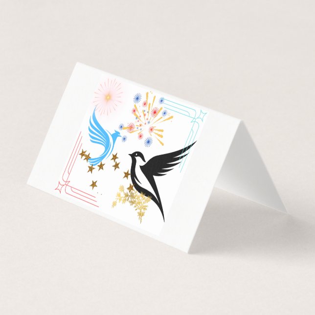 Two Majestic Birds (Front)