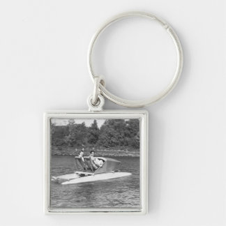 Two Men Key Ring