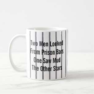 Two Men Looked From Prison Bars... Coffee Mug