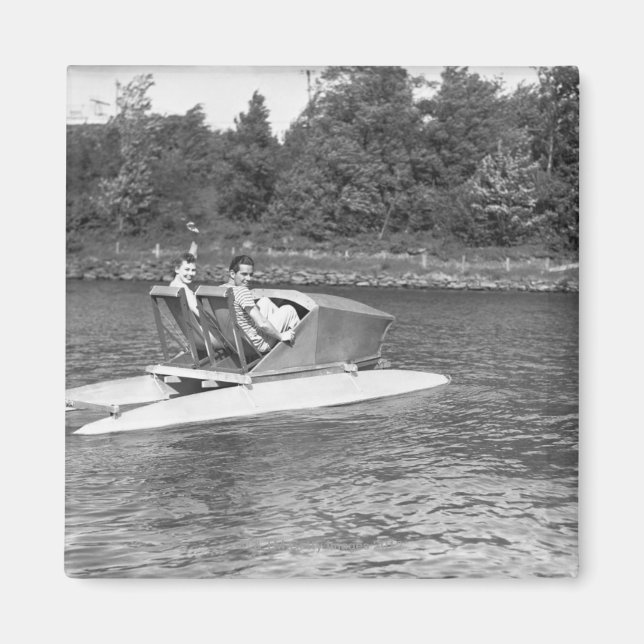 Two Men Magnet (Front)