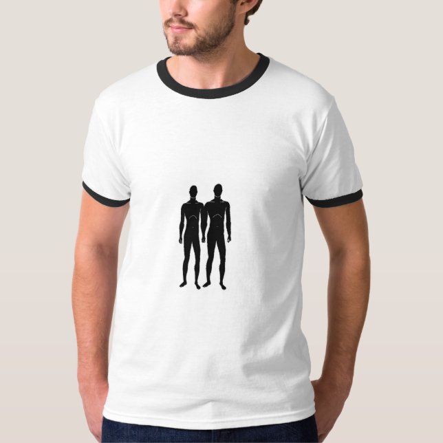 TWO MEN T-SHIRT (Front)