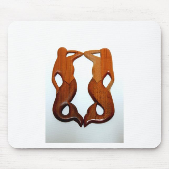 two mermaids mouse mat (Front)