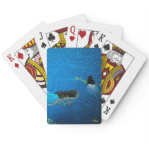 Two Mermaids Swimming