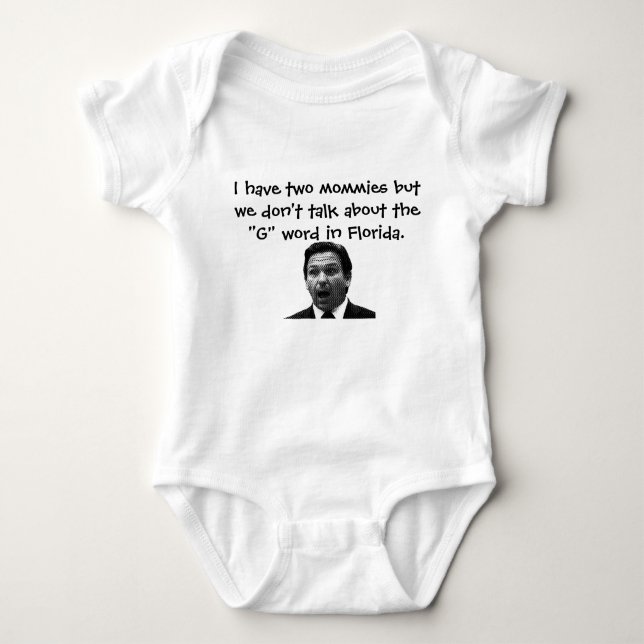 Two Mommies Baby Bodysuit One Piece (Front)
