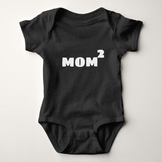 Two Moms Baby Bodysuit (Front)