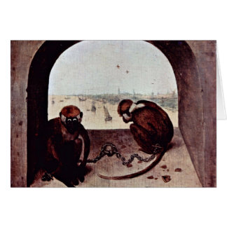 Two Monkeys By Bruegel D. Ä. Pieter (Best Quality)