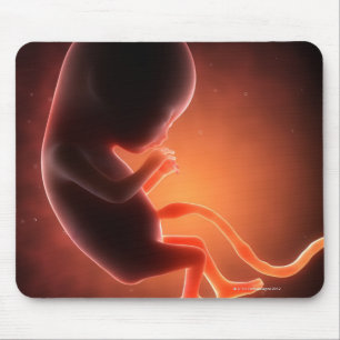Two Month Old Foetus Mouse Mat