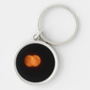 Two moons key ring