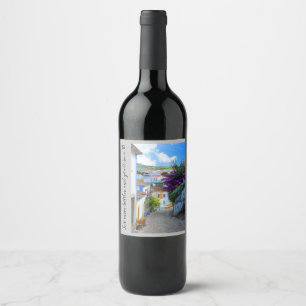 Two more bottles and you'll be a 10! wine label