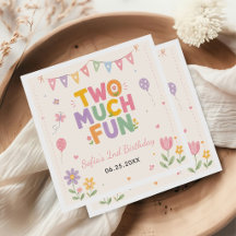 Two Much Fun 2nd Birthday Party