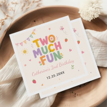 Two Much Fun 2nd Birthday Party