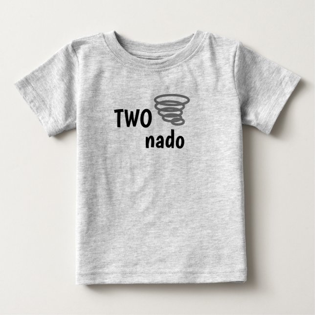 Two-nado Baby T-Shirt (Front)