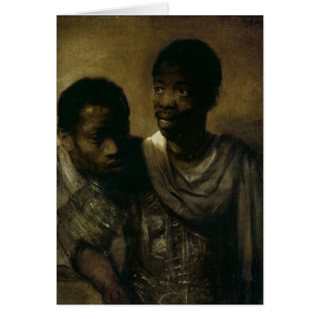 Two Negroes, 1661 (Front)