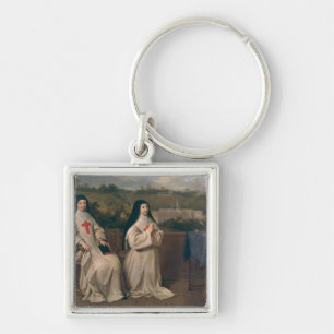 Two Nuns Key Ring