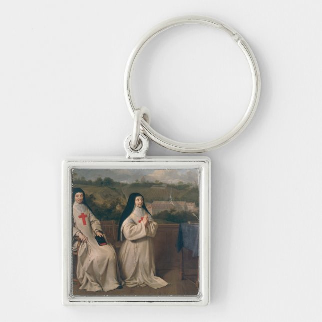 Two Nuns Key Ring (Front)