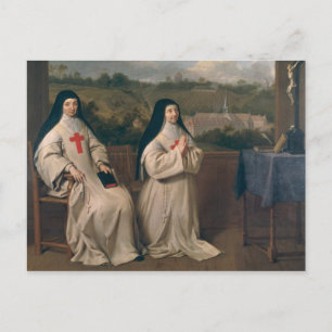 Two Nuns Postcard