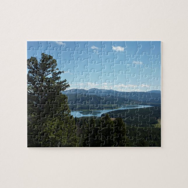 Two Ocean Lake at Grand Teton National Park Jigsaw Puzzle (Horizontal)