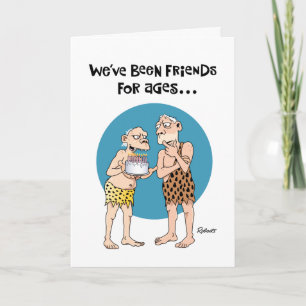 Two Old Friends Birthday Card