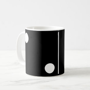Two One Black Domino Mug