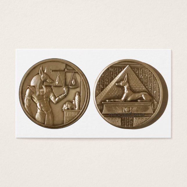 Two Ounce .999 Fine Silver Egyptian Coin (Front)