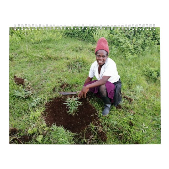 Two Page LargeCalendar, White Calendar (Cover)