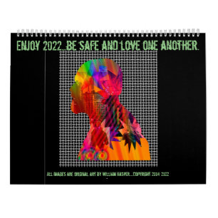 Two Page LargeCalendar, White Calendar