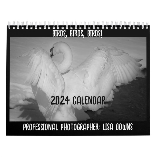 Two Page MediumCalendar, White Calendar (Cover)