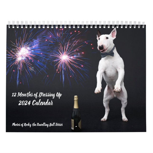 Two Page MediumCalendar, White Calendar (Cover)