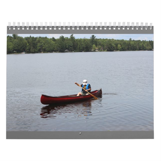 Two Page MediumCalendar, White Calendar (Cover)