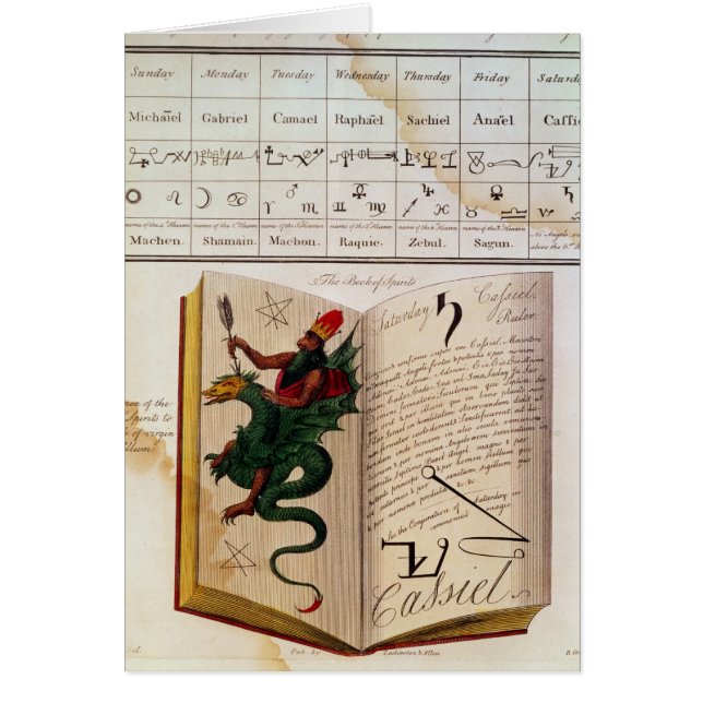 Two pages from 'The Magus' (Front)