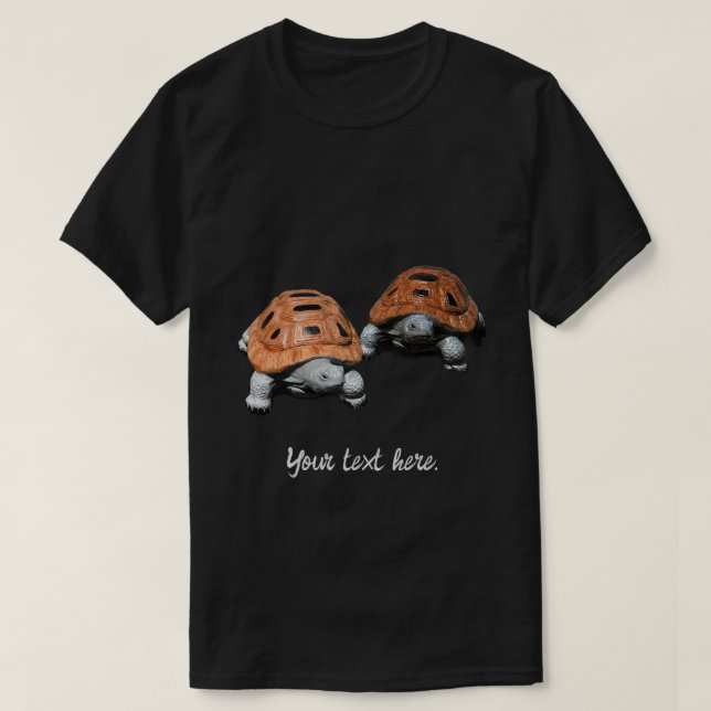 Two Painted Box Turtles, Custom Tshirts (Design Front)