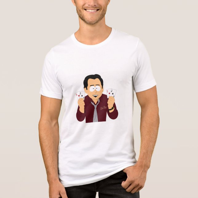"Two Pair" Tri-Blend Shirt (Front)