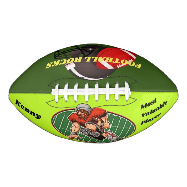 Two Panel Full Size Football American Football (Front)