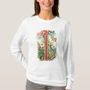 Two panels of carpet made into a folding T-Shirt
