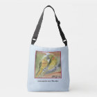 Two Parakeets Design by Nor J on Tote Bag