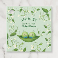 Two Peas in a Pod Baby Boy Twins Shower